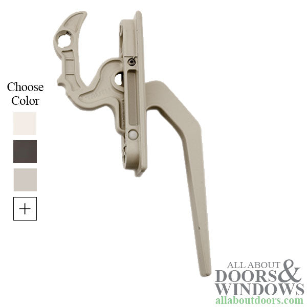 Locking Handle, Casement Tie Bar, 2-1/2 screw spacing - Choose Color