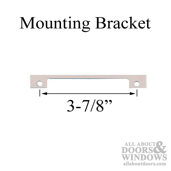 3-7/8" 2-Hole Mounting Plate Bracket for Multipoint Sash Lock – Maxim Series