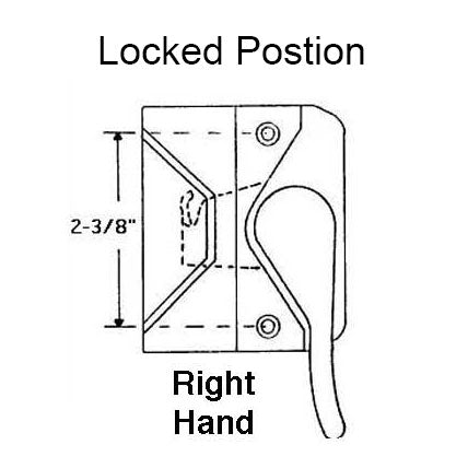 Truth 16.16 Right-Hand Casement Sash Lock - 55402
