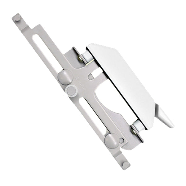 Left Hand Multi-Point Sash Lock with Bracket, White