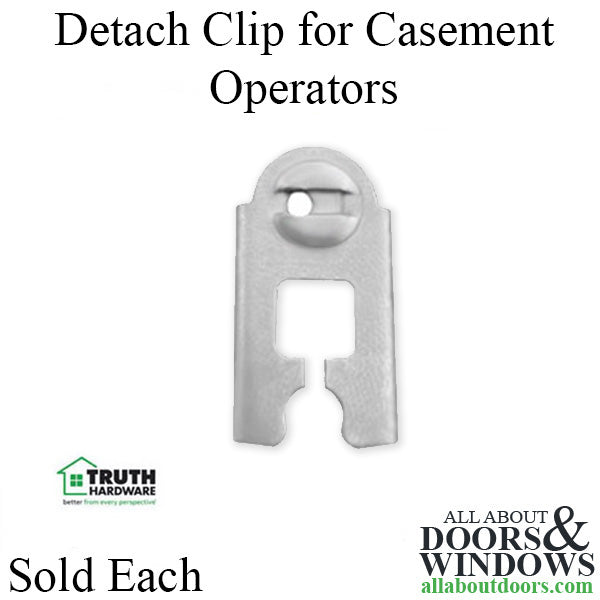 Truth 800354 Detach Clip for Casement Window Operators