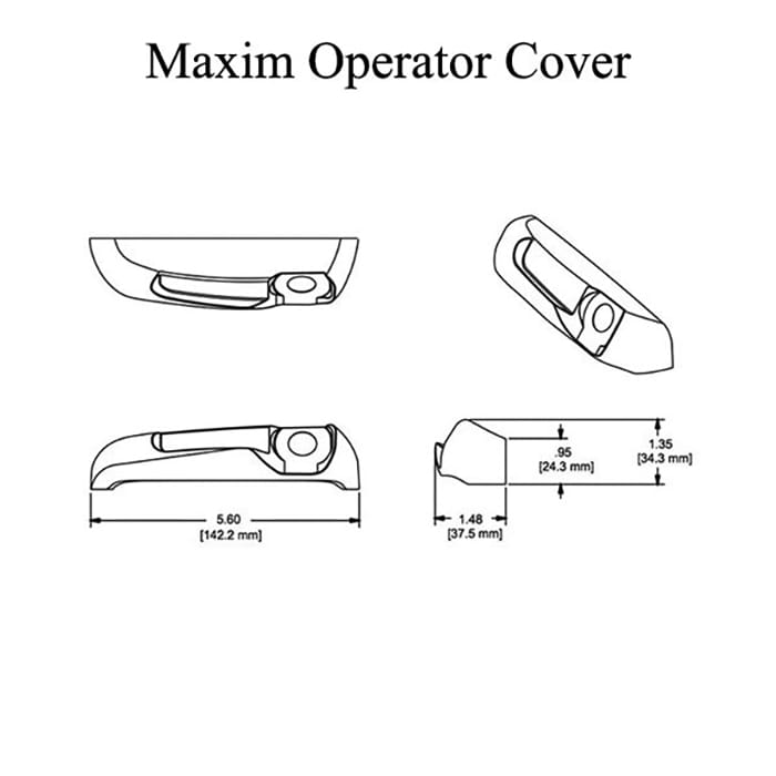 Truth 55304 Maxim Operator Cover - Right Hand