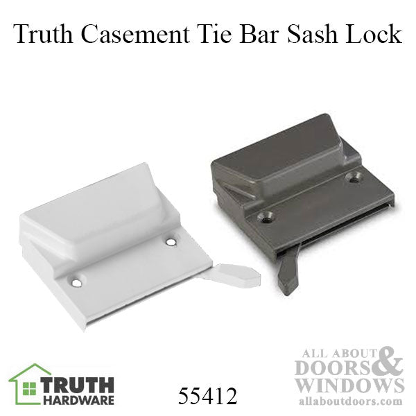 Truth® SASH LOCK, With Pin - Tie Bar Application - Bronze