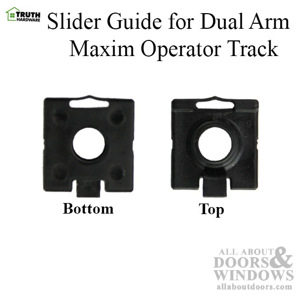 Truth 31877 Slider Guide for Dual Arm Maxim & Encore Tracks