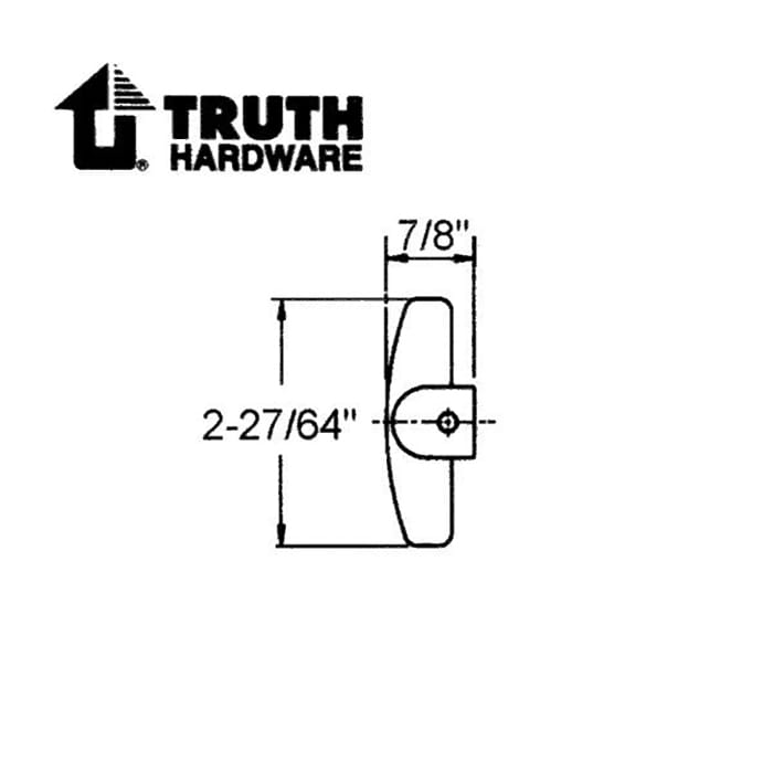 Crank Handle 11/32 Spline T-Shape