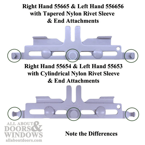 Truth 55653 Left-Hand Multi-Point Sash Lock, White