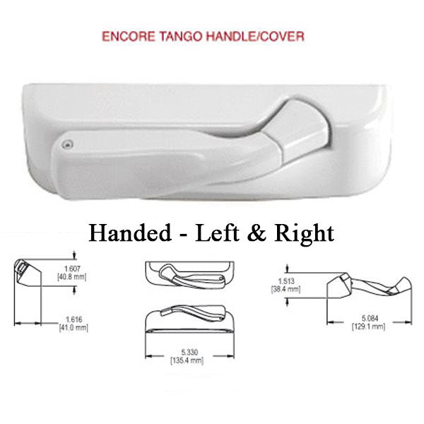 Truth Tango Folding Handle with Cover For Truth Encore Operator Right Hand