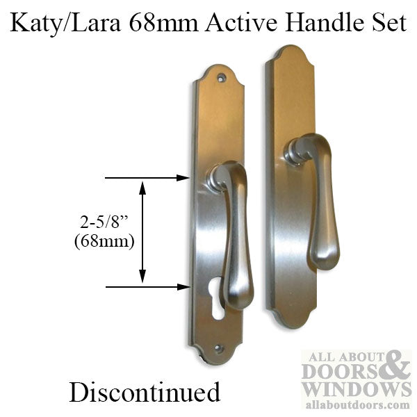 Katy Lever Lara 68mm Active Handleset – Oil Rubbed Bronze