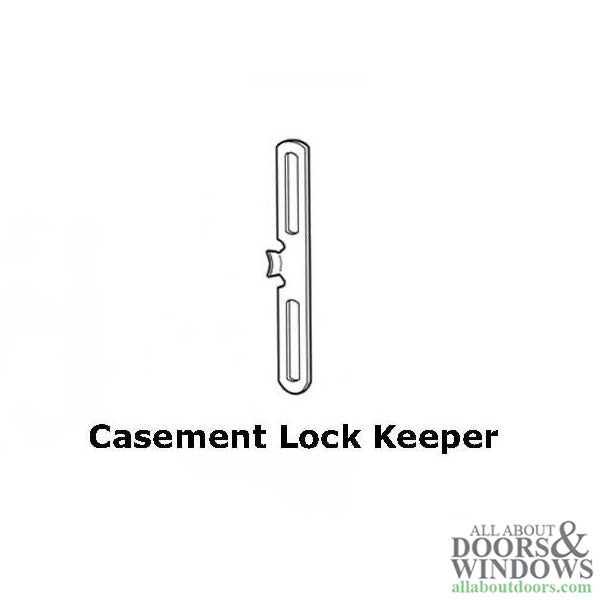 Truth 20800 3-3/4" Stainless Steel Casement Keeper