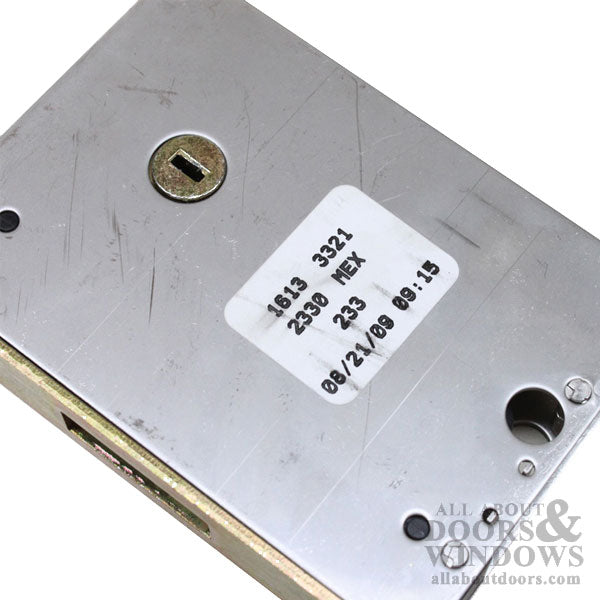Amesbury Truth Single Point Sliding Door Lock, Yellow DiChromate