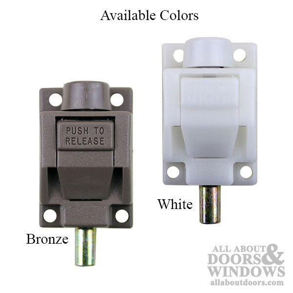 Truth Auxiliary Foot Bolt for Sliding Patio Doors