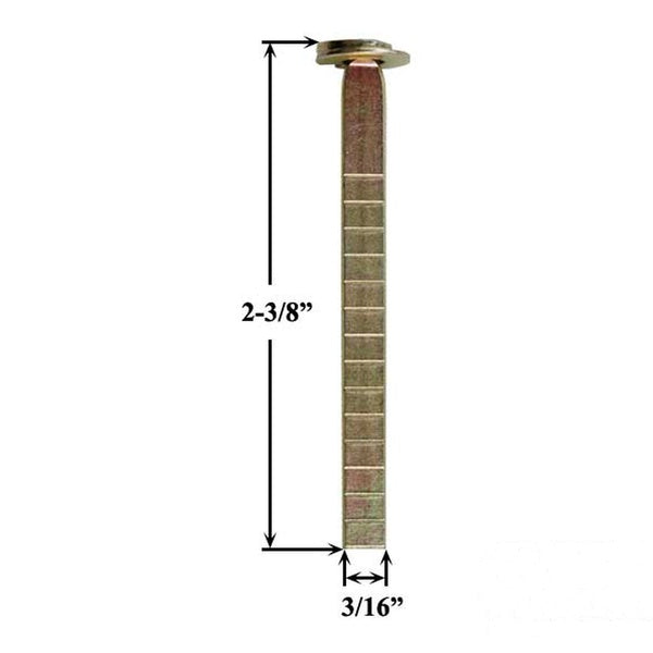 Adjustable Cylinder Tail Piece for American Keyed Door Locks