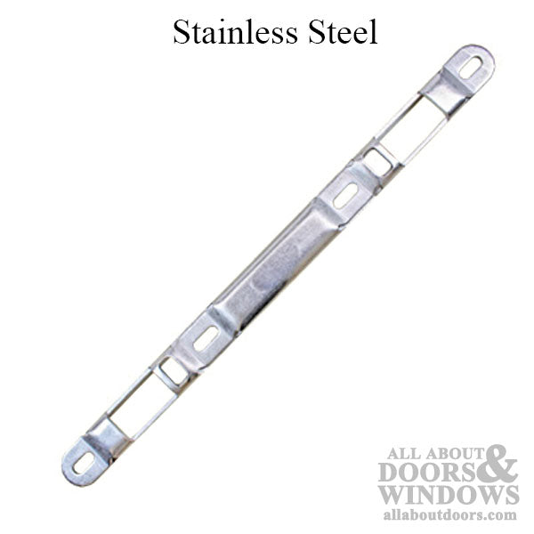 1" Raised Dual Point Sliding Door Keeper – Stainless Steel