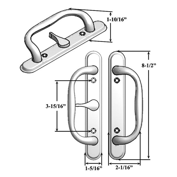 Apollo Handle, OFFSET Thumb - Choose Color