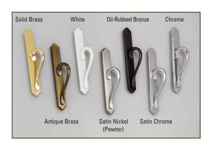 Wide Plate Passive Sliding Patio Door Handle, Polished Brass – No Key or Thumb Turn