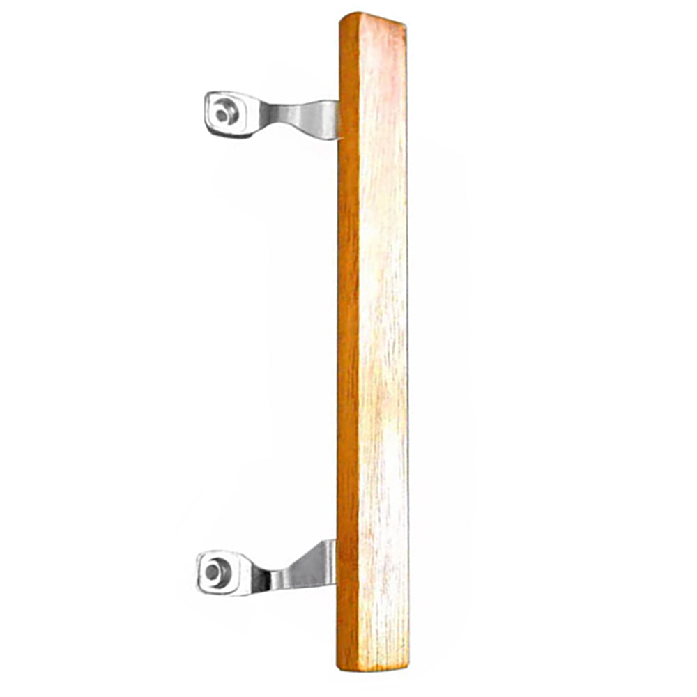 Truth Sliding Door Pull Arm Assembly 6-5/8" Bracket 9" Wood Handle