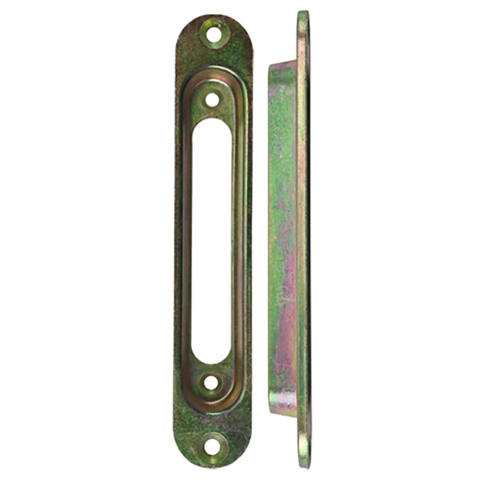 Shallow Mortise Lock Trim Plate, 1" x 5-3/4", 3/8" Deep
