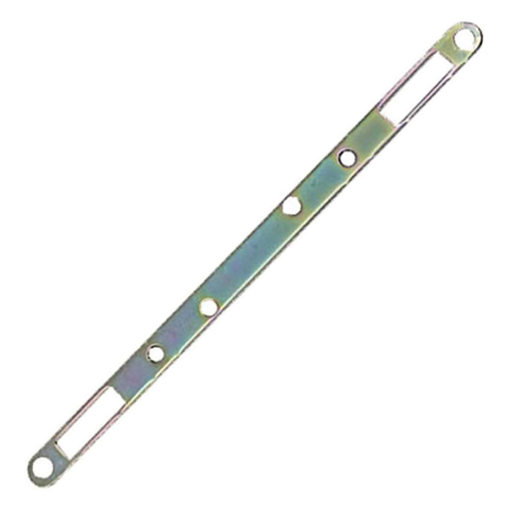 Trimplate Short Face Plate 9/16" x 9-3/8" Zinc Dichromate for Sliding Patio Doors