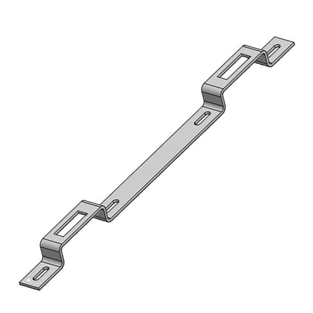 Wide 3/4" Sliding Door Keeper, Double Raised 13-1/4"