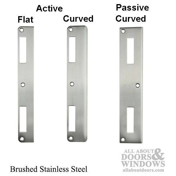 P3000 Active 1-3/4" Flat Strike Plate for Latch & Deadbolt