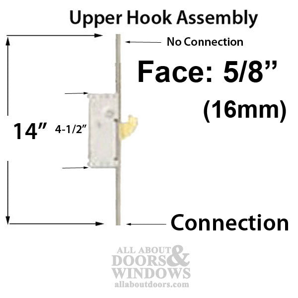 16mm P2000 Upper Rhino Hook Shootbolt Extension (14"), Amesbury Truth