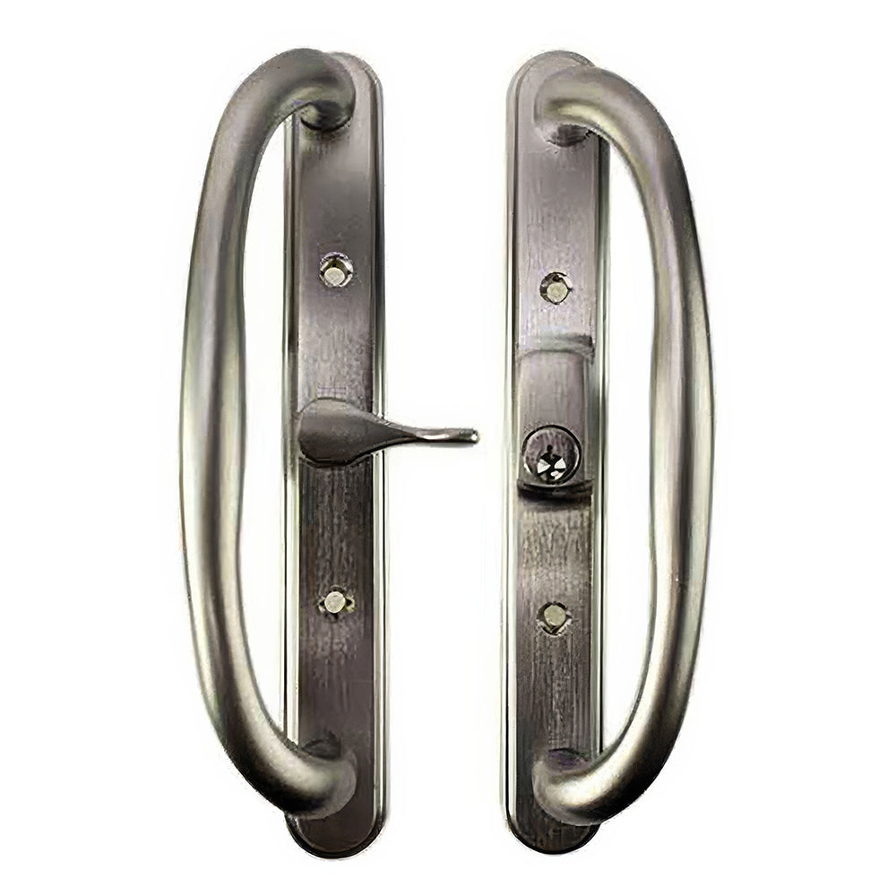 Olympus Keyed Handle CENTER Thumb, Sliding Glass Door - Choose Color