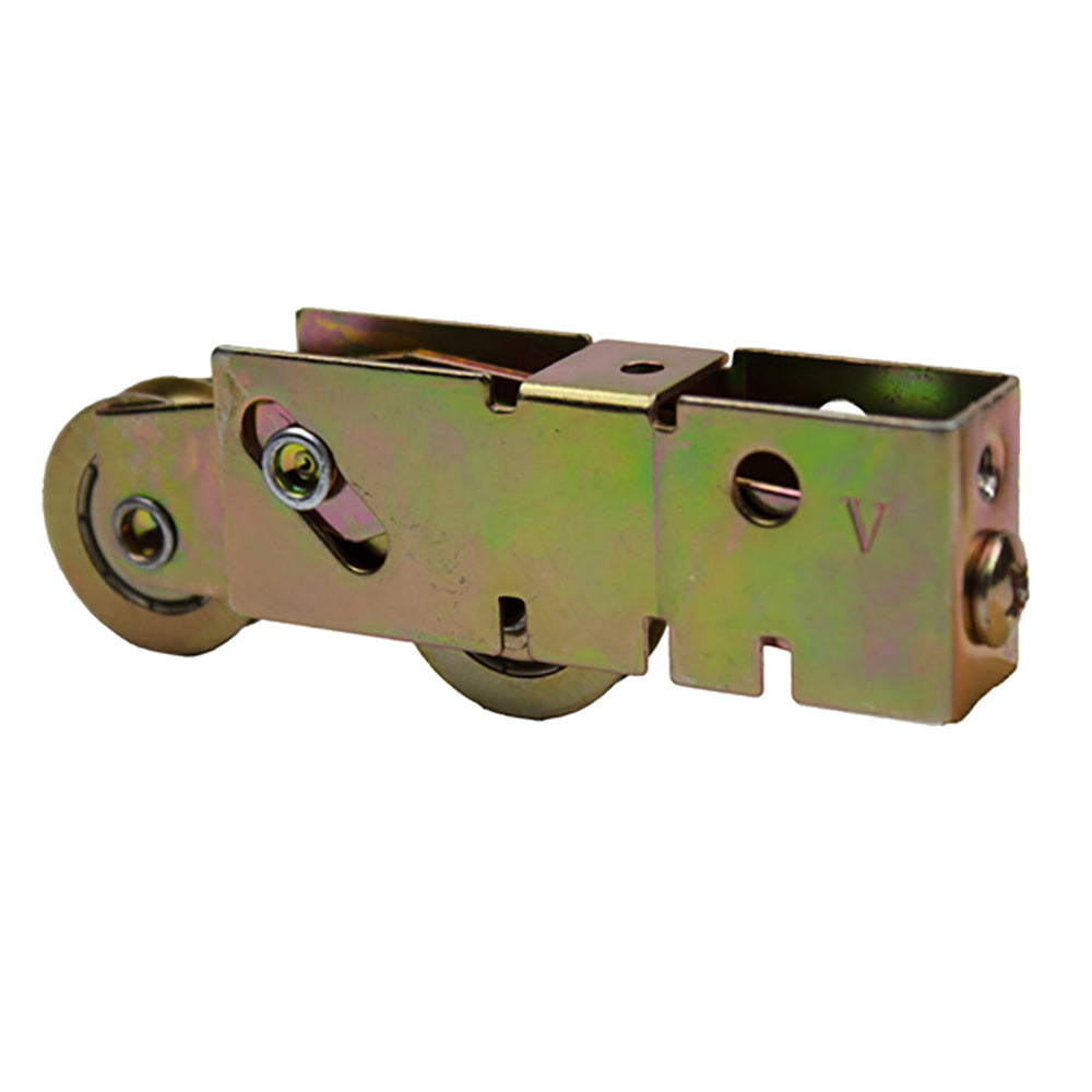 Tandem 1-1/8" Steel Wheel Roller Assembly for Patio Doors