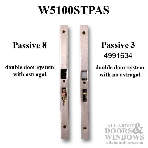 Passive 60/92 Concealed Rod Lock, Short Standoff 1/4-20