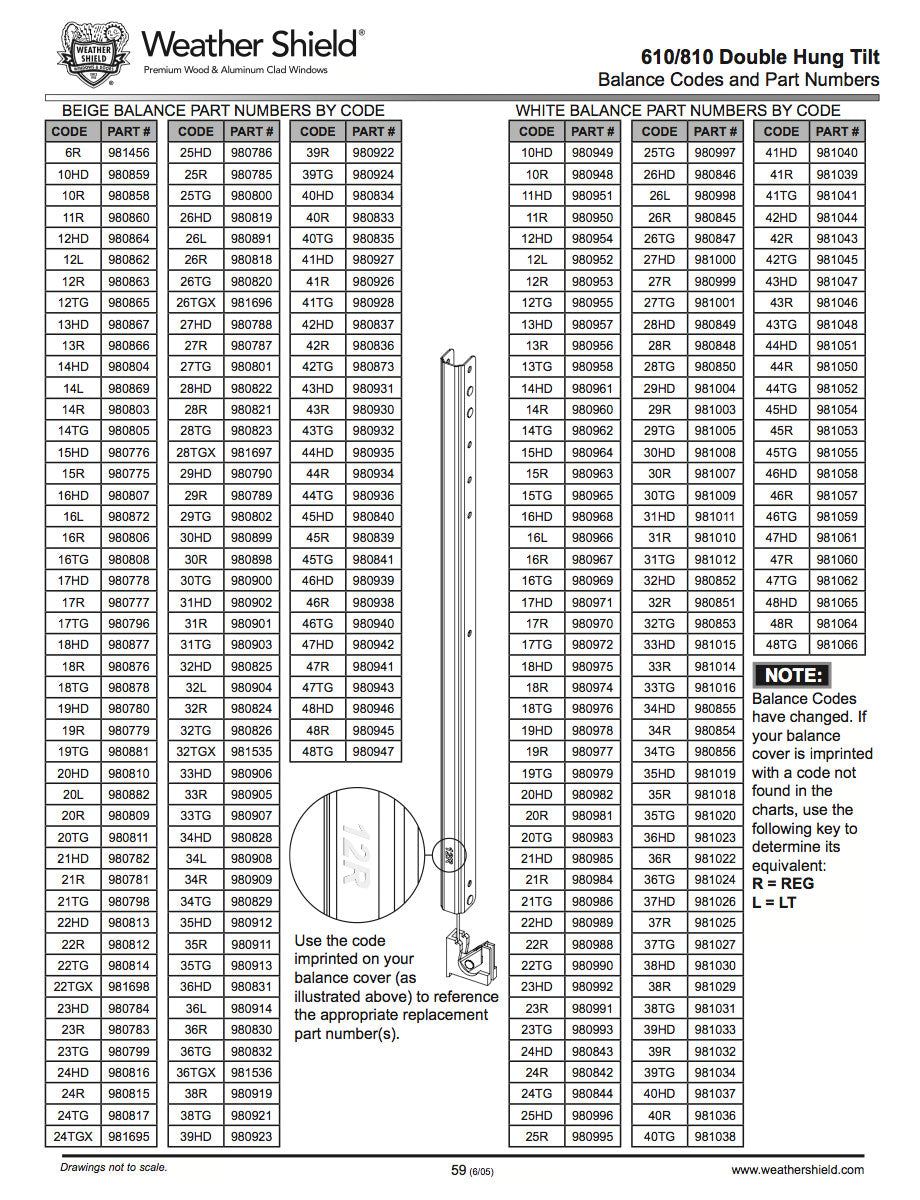 Weather Shield 1/2" Ribbed Channel Balance #17 End Bracket D70 Vinyl Jambliner