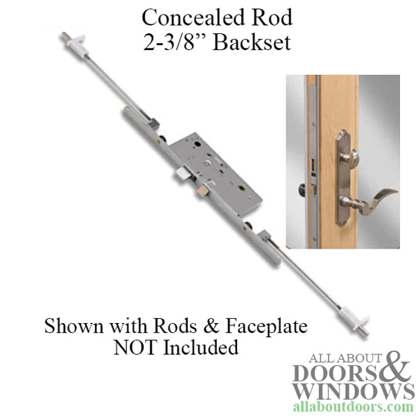 Active Concealed Multi-Point Lock Gearbox 60/92 No Faceplate