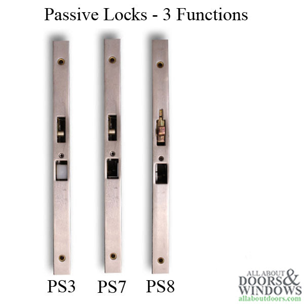 Passive 60/92 Sentinel Multi-Point Door Lock Gearbox - SS