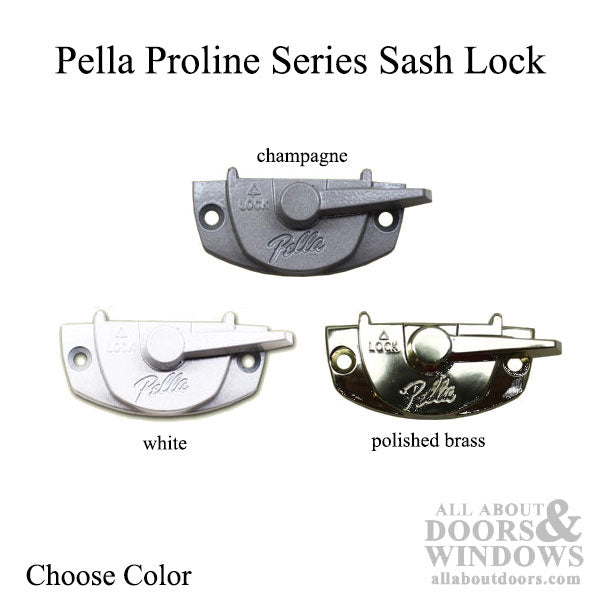 Pella Proline Sweep Sash Lock 2-1/16" - Truth 40381
