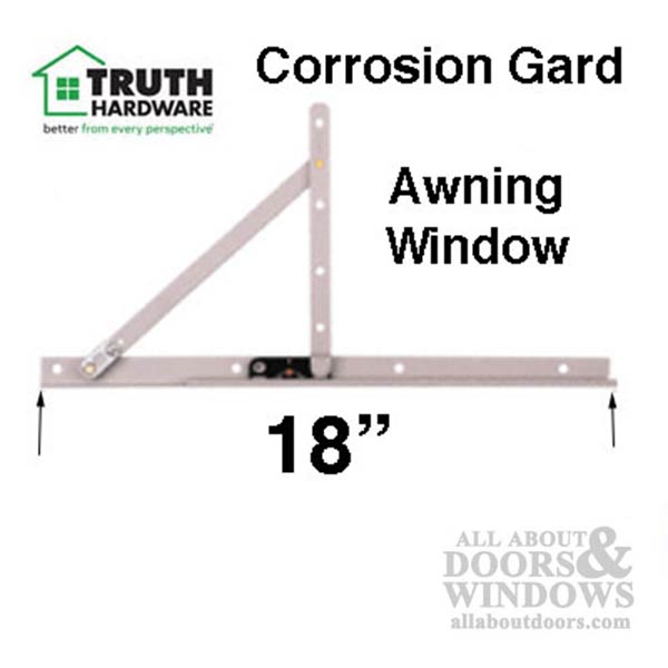 Truth 13.18 Awning Hinge Pair 18" - 30132A