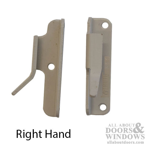Right-Hand Truth® Strike Keeper for Multipoint Lock Windows with Cone Tie Bars