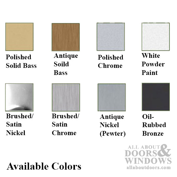 V400® Vertical Adjustable Set Hinge 2D - Choose Color