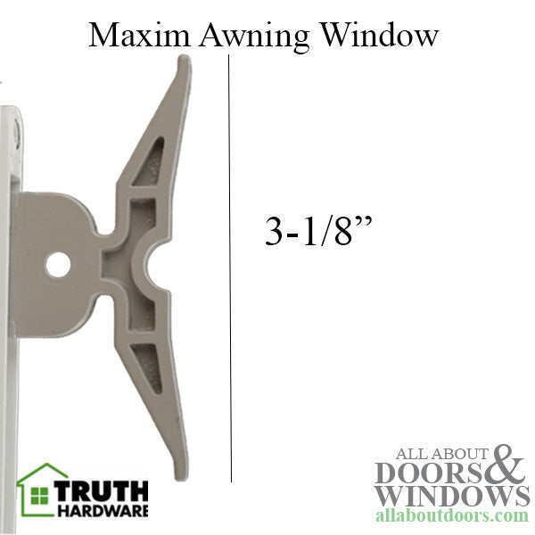 Sash lock, Non-Handed Awning Window, Maxim