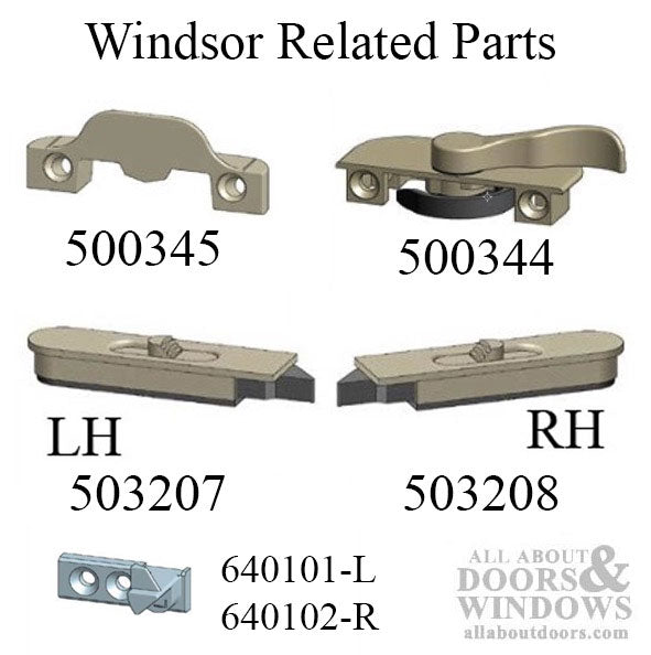 Truth 4262 Tilt Latch, Left Hand, Double Hung - 503207