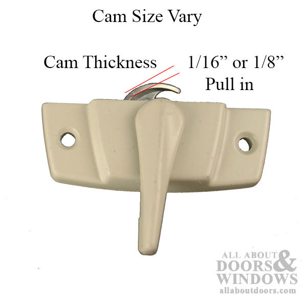 Trimline-Style Swivel Sweep Latch 2-1/16" - 500521