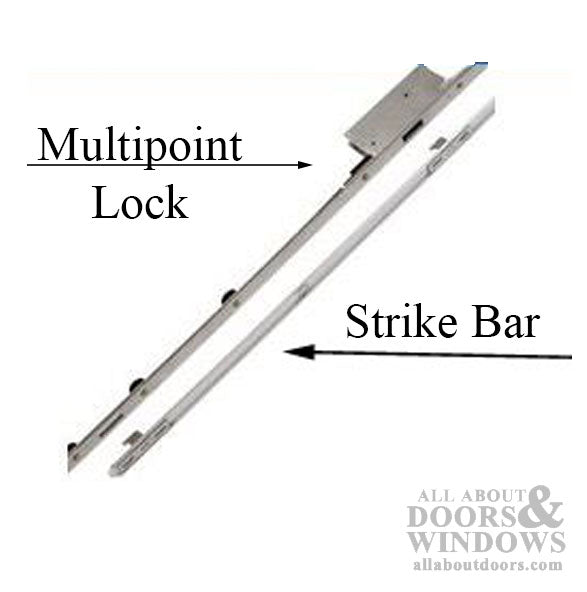 W5203-76S1 3-Point Strike Bar, Radius Ends, 0.755" Offset