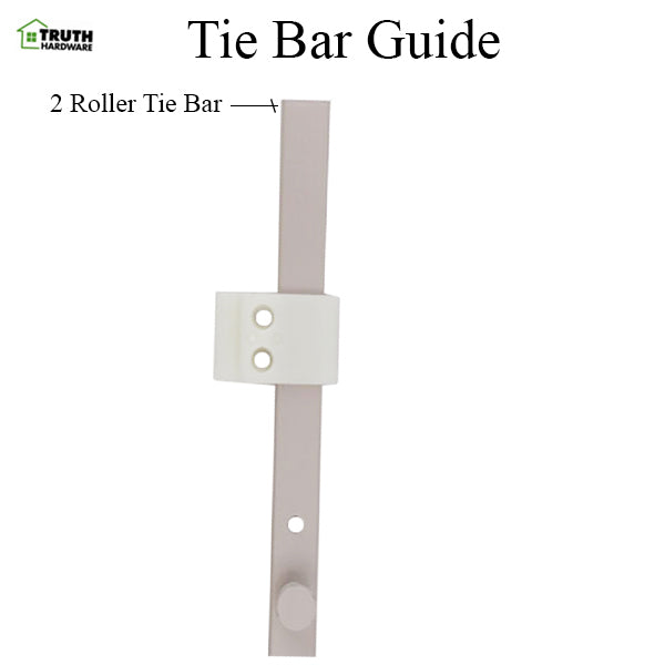 Truth Tie Bar Guide for Maxim Multipoint Locks – White