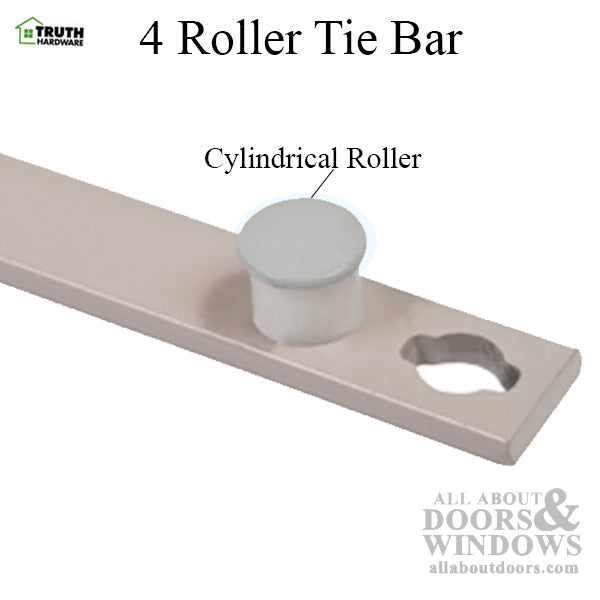 58.9" Truth® 4 Roller Tie Bar for Casement Window Multipoint Locks