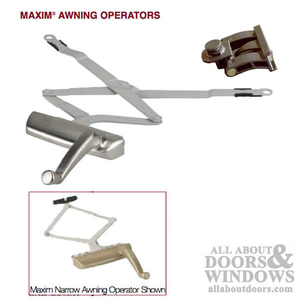 Black Plastic Awning Window Pivot Slide Assembly