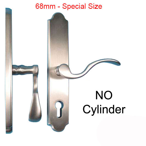 Germania Lever Lara 68Mm Backplate Active Right Hand Handl Hardware