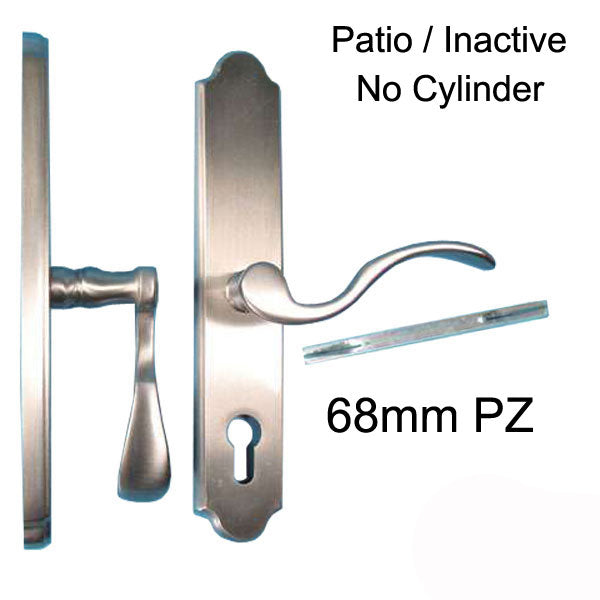 Germania Lever Lara 68Mm Backplate Patio/inactive Right H Hardware