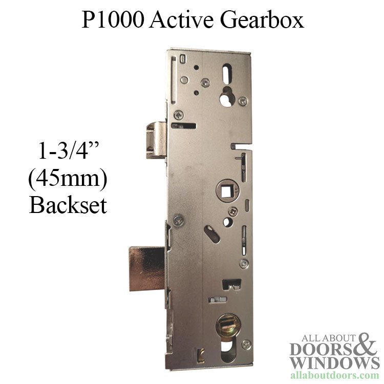 P1000 Active Gearbox, 45/92 Mortise Lock Case Body, American Version