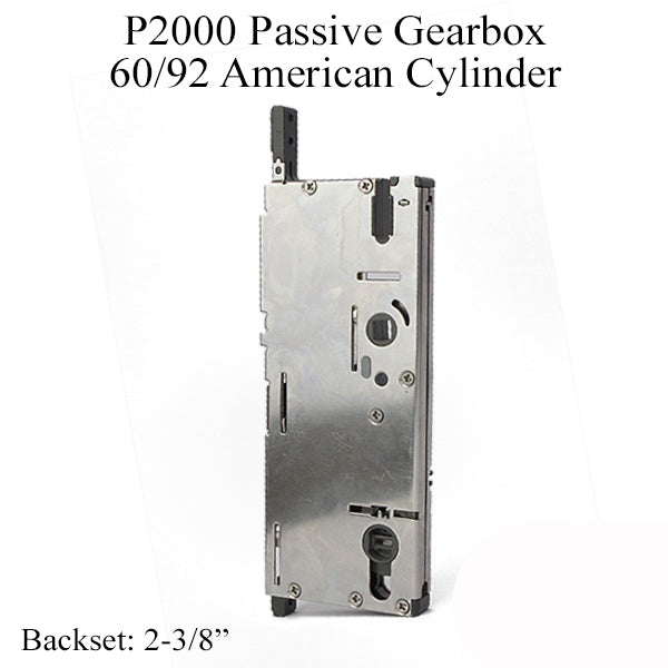 P2000 Passive Gearbox Only 60/92 American Cylinder Hardware