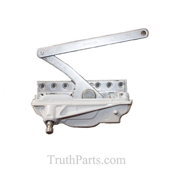 Ashland Optima Dyad, Split Arm Casement Operator, 6-1/16" Link, Right Hand - Stainless Steel