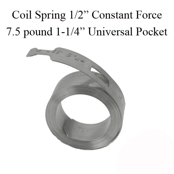 Coil Spring 1/2 In. Constant Force 7.5 Pound 1-1/4 Univers Hardware