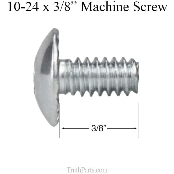 10-24 x 3/8" Phil Truss MS Serr - Stainless Steel