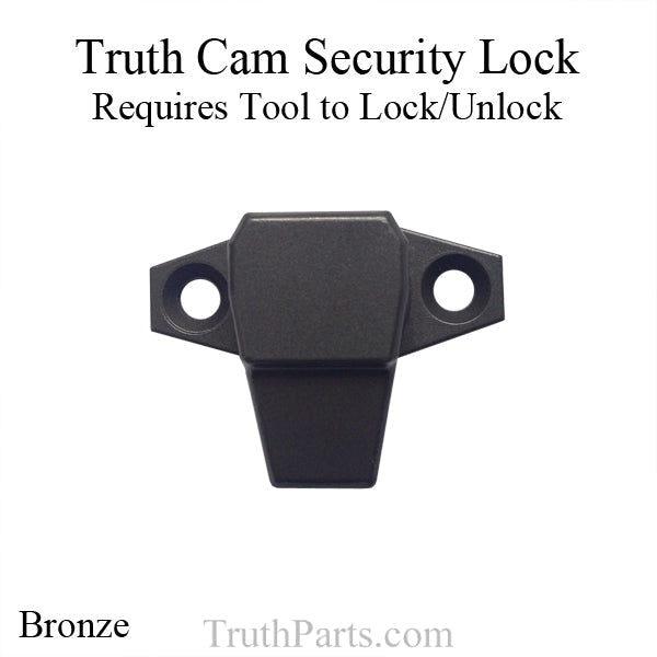 Truth Die Cast Cam Security Lock Uses Tool To Or Unlock - Bronze Hardware